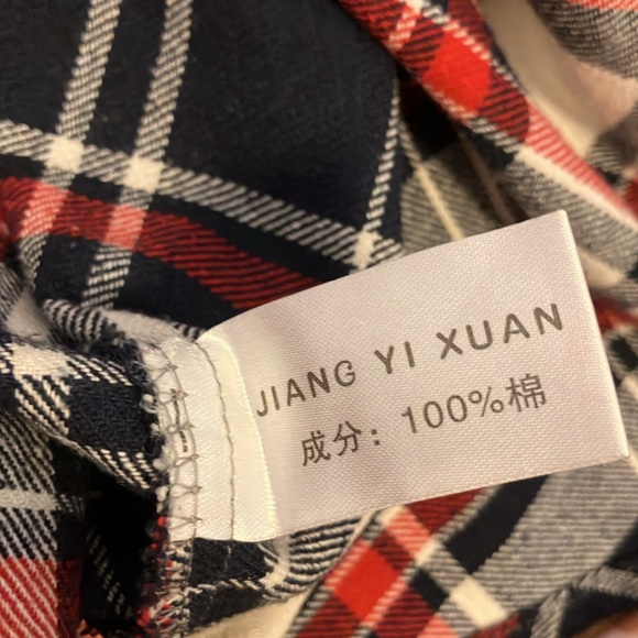 Plaid button down sweater - Picture 9 of 9